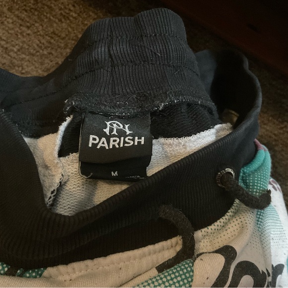 Parish Nation Health Wealth Wisdom men’s graphic tee and short set men’s size m. - Picture 2 of 6